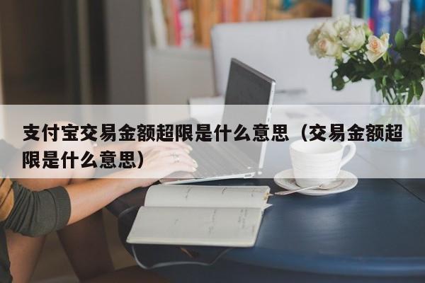 支付宝交易金额超限是什么意思（交易金额超限是什么意思）