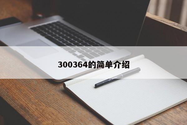 300364的简单介绍